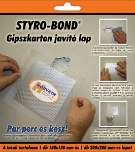 STYRO-BOND GIPSZKARTON JAV�T� LAP