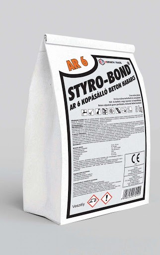 STYRO-BOND KOPÁSÁLLÓ BETON HABARCS 5KG STYRO-BOND KOPÁSÁLLÓ BETON HABARCS 5KG